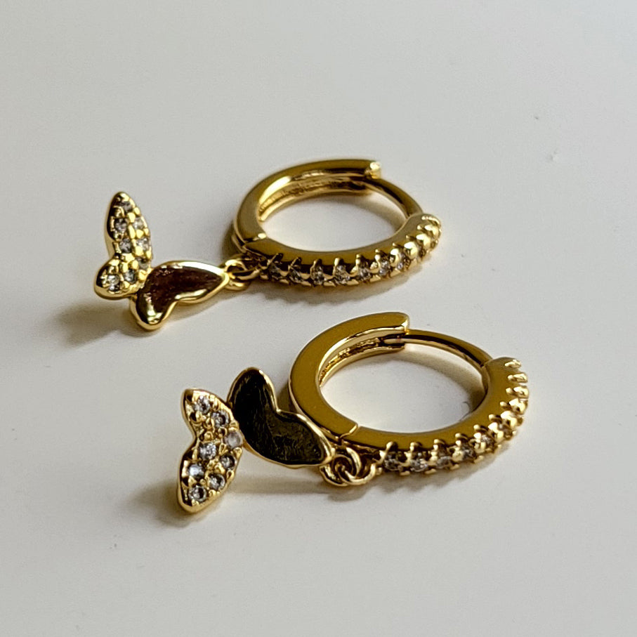 Aretes Mariposa